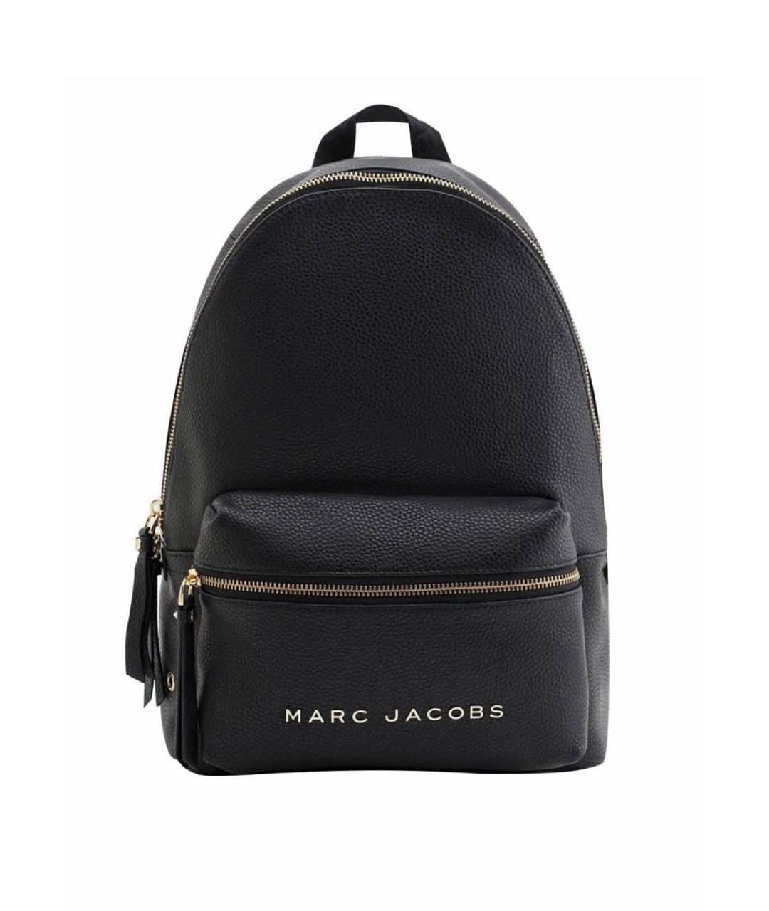 MARC JACOBS Черный кожаный рюкзак, фото 8