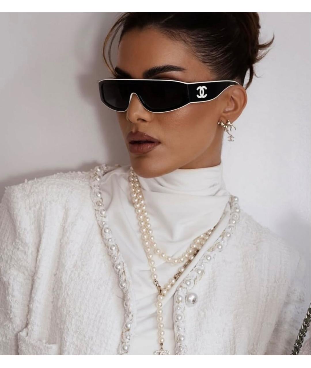 CHANEL Черные солнцезащитные очки, фото 6