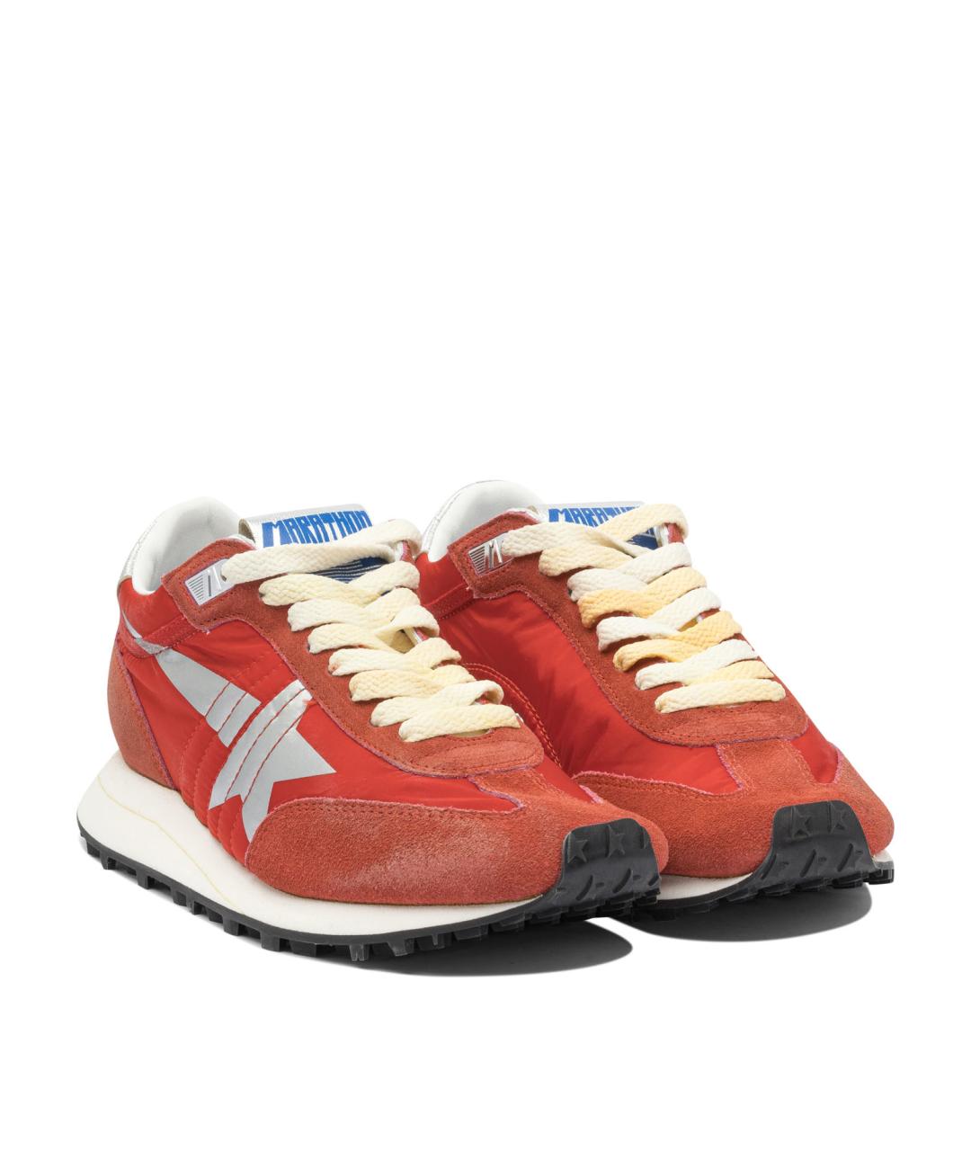 GOLDEN GOOSE DELUXE BRAND Красные кроссовки, фото 2
