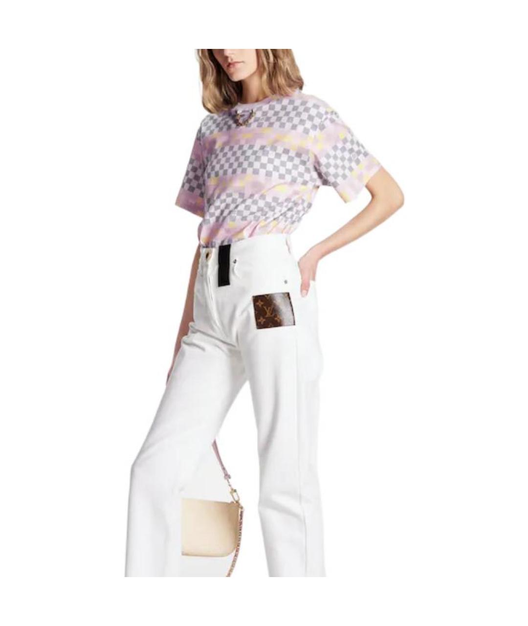 LOUIS VUITTON Мульти футболка, фото 4