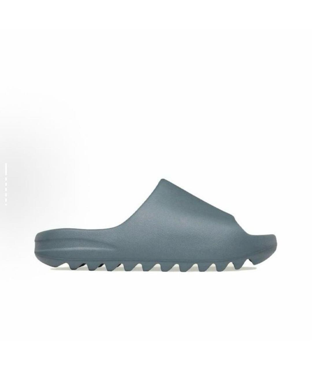 ADIDAS YEEZY Синие резиновые кроссовки, фото 7