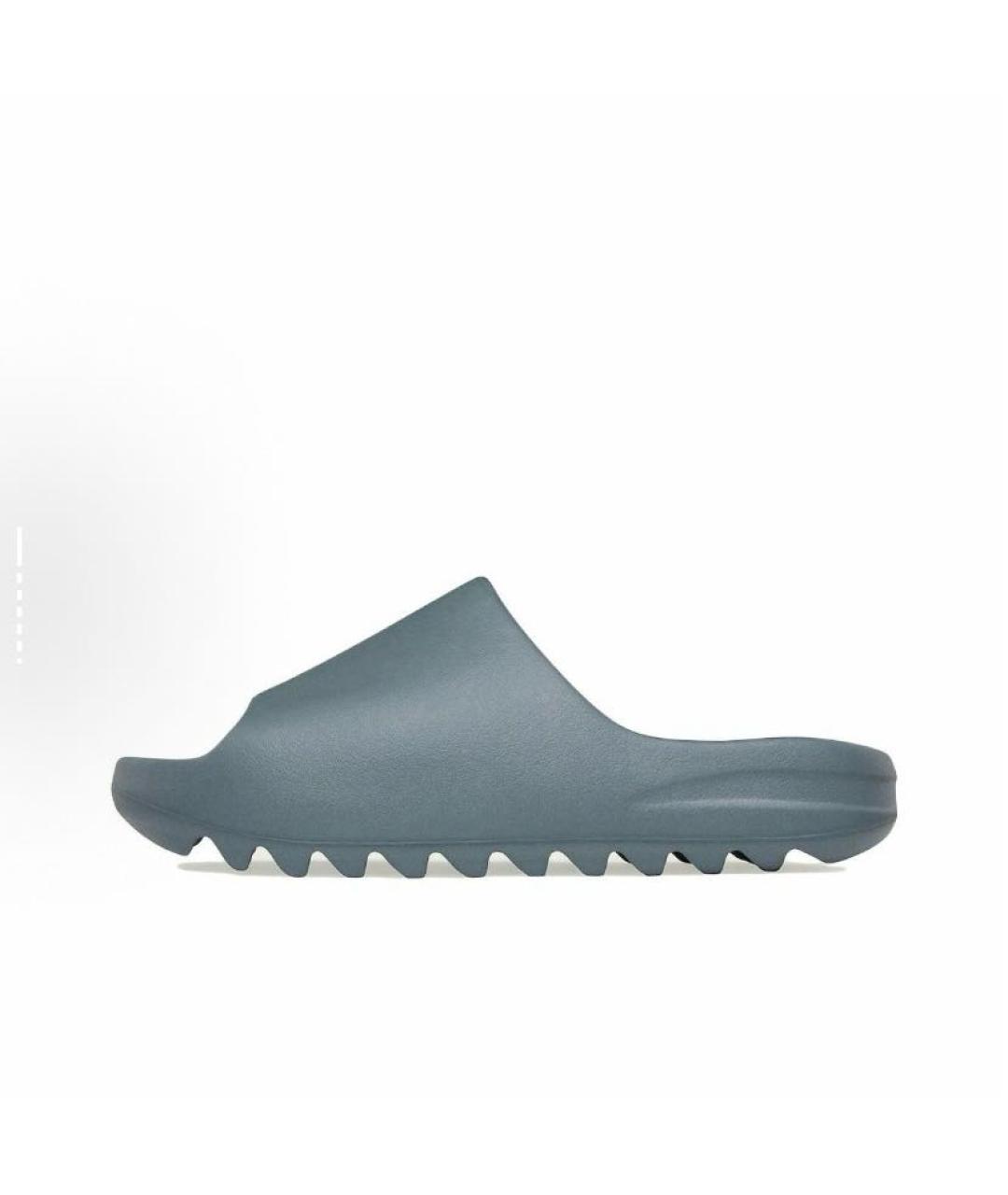 ADIDAS YEEZY Синие резиновые кроссовки, фото 3