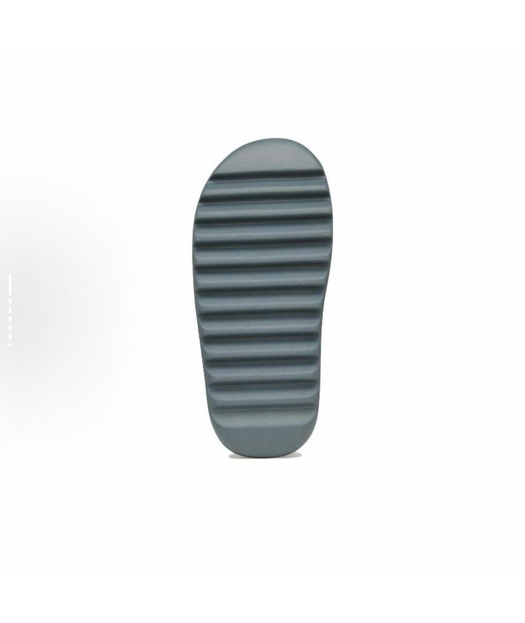 ADIDAS YEEZY Синие резиновые кроссовки, фото 6