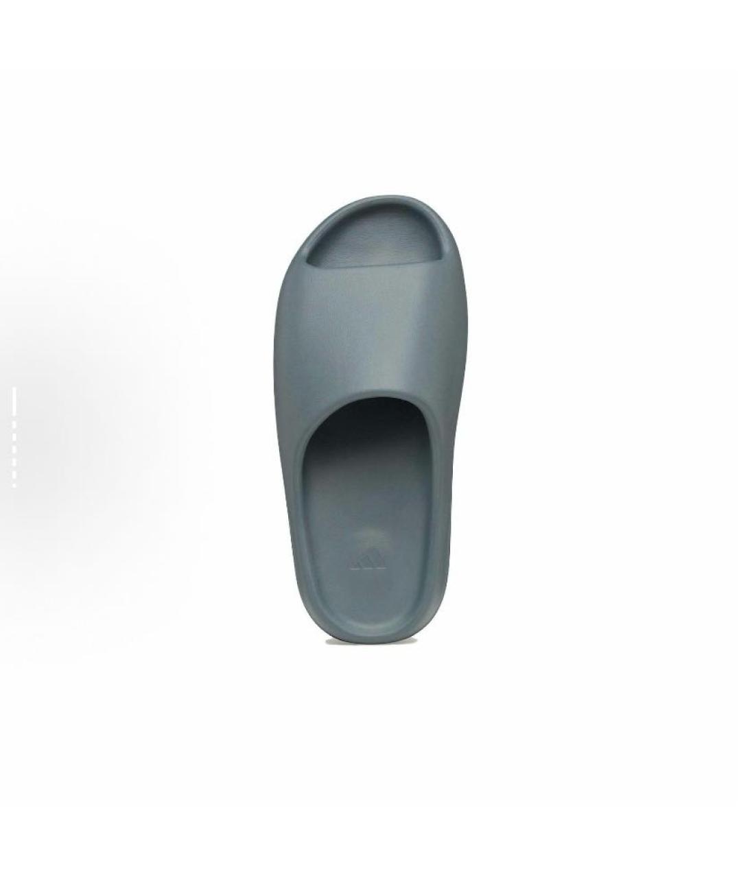 ADIDAS YEEZY Синие резиновые кроссовки, фото 5