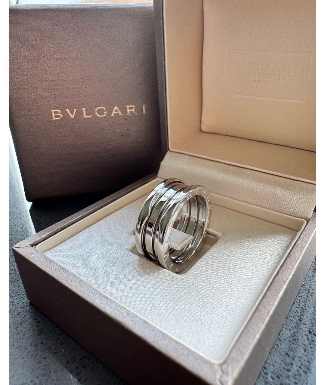 BVLGARI Кольцо из белого золота, фото 4