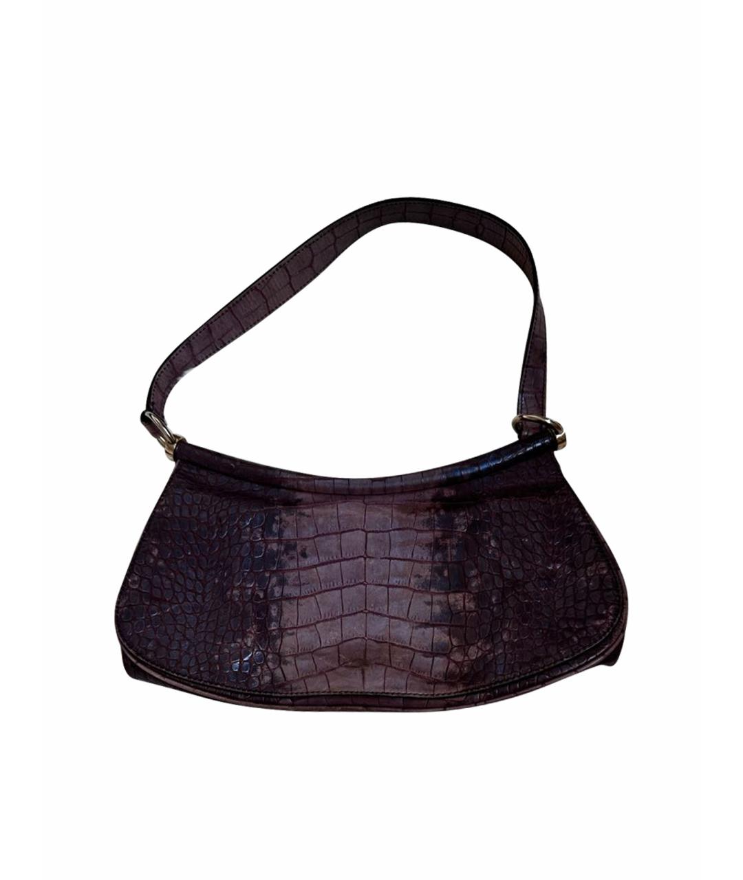 ESCADA Фиолетовая сумка тоут из экзотической кожи, фото 1