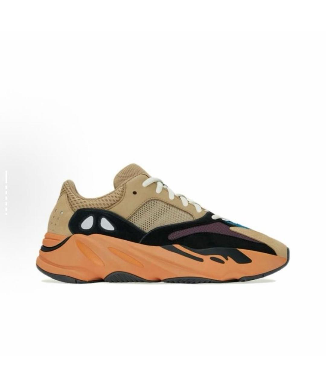 ADIDAS YEEZY Мульти замшевые низкие кроссовки / кеды, фото 6
