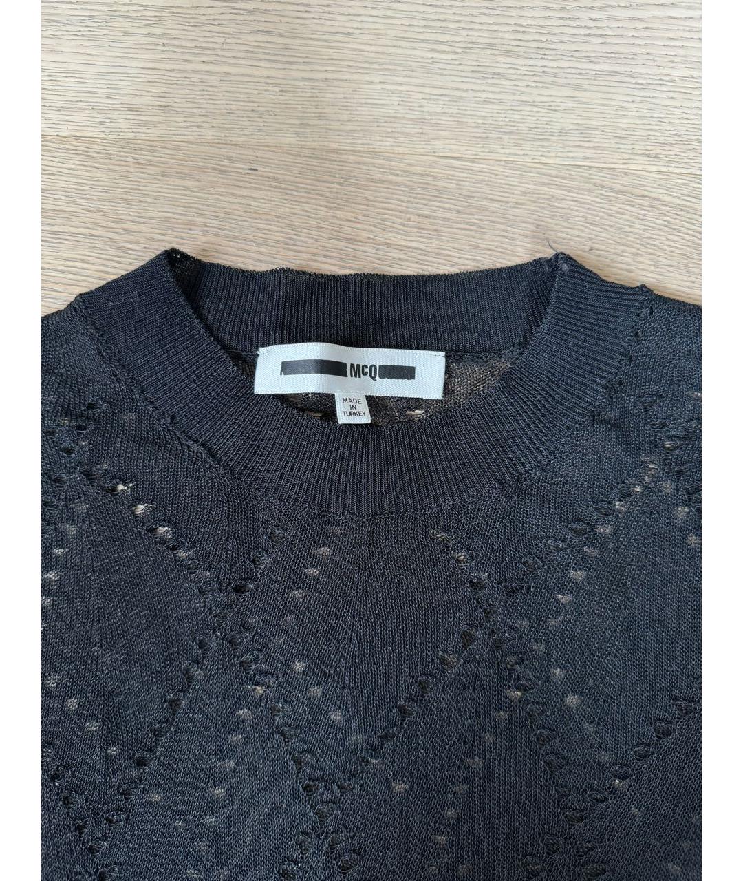 MCQ ALEXANDER MCQUEEN Черная водолазка, фото 3