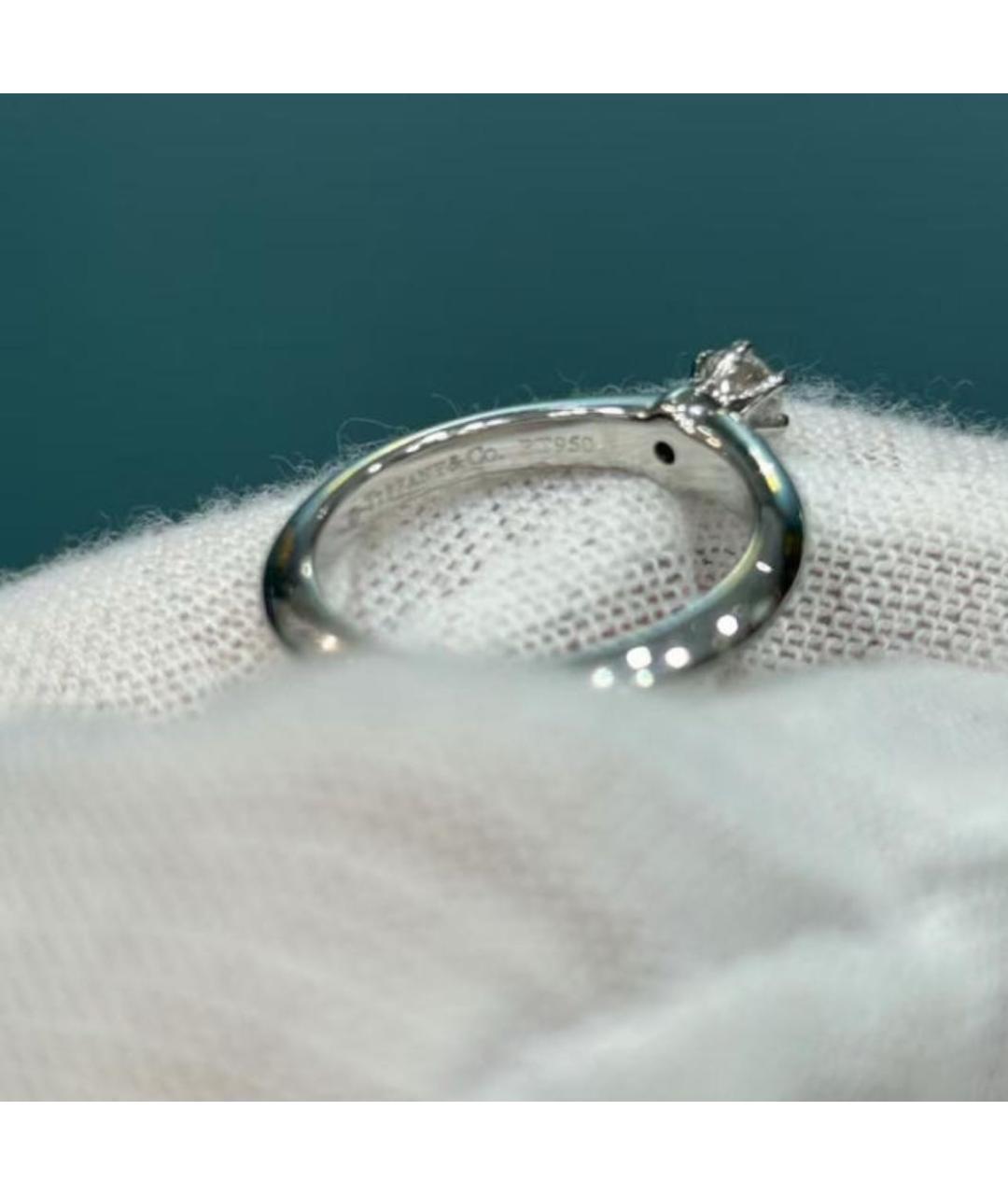 TIFFANY&CO Платиновое кольцо, фото 7