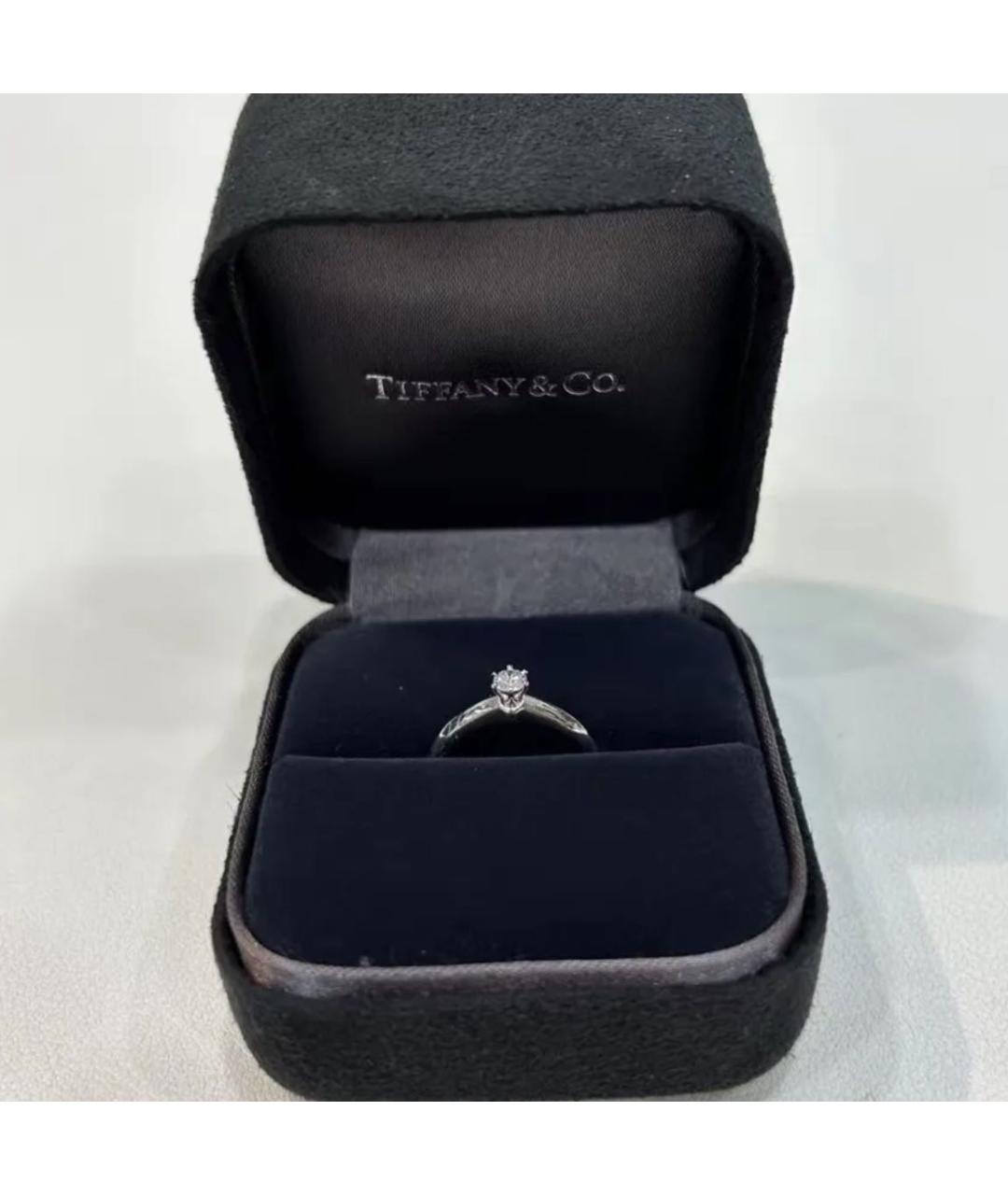 TIFFANY&CO Платиновое кольцо, фото 2