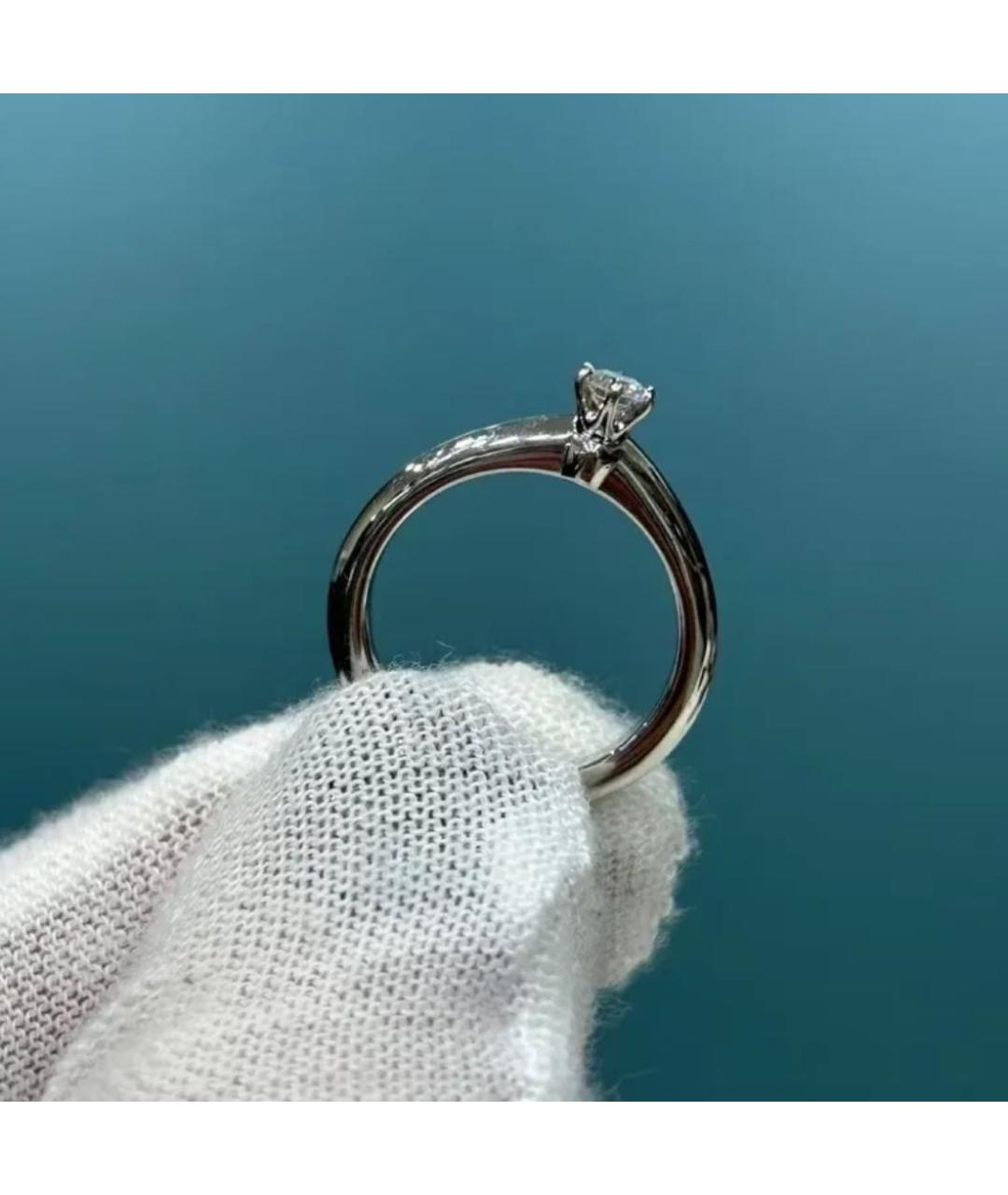 TIFFANY&CO Платиновое кольцо, фото 4