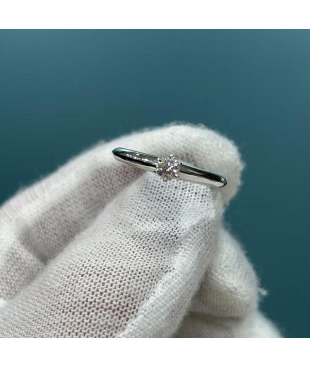 TIFFANY&CO Платиновое кольцо, фото 5