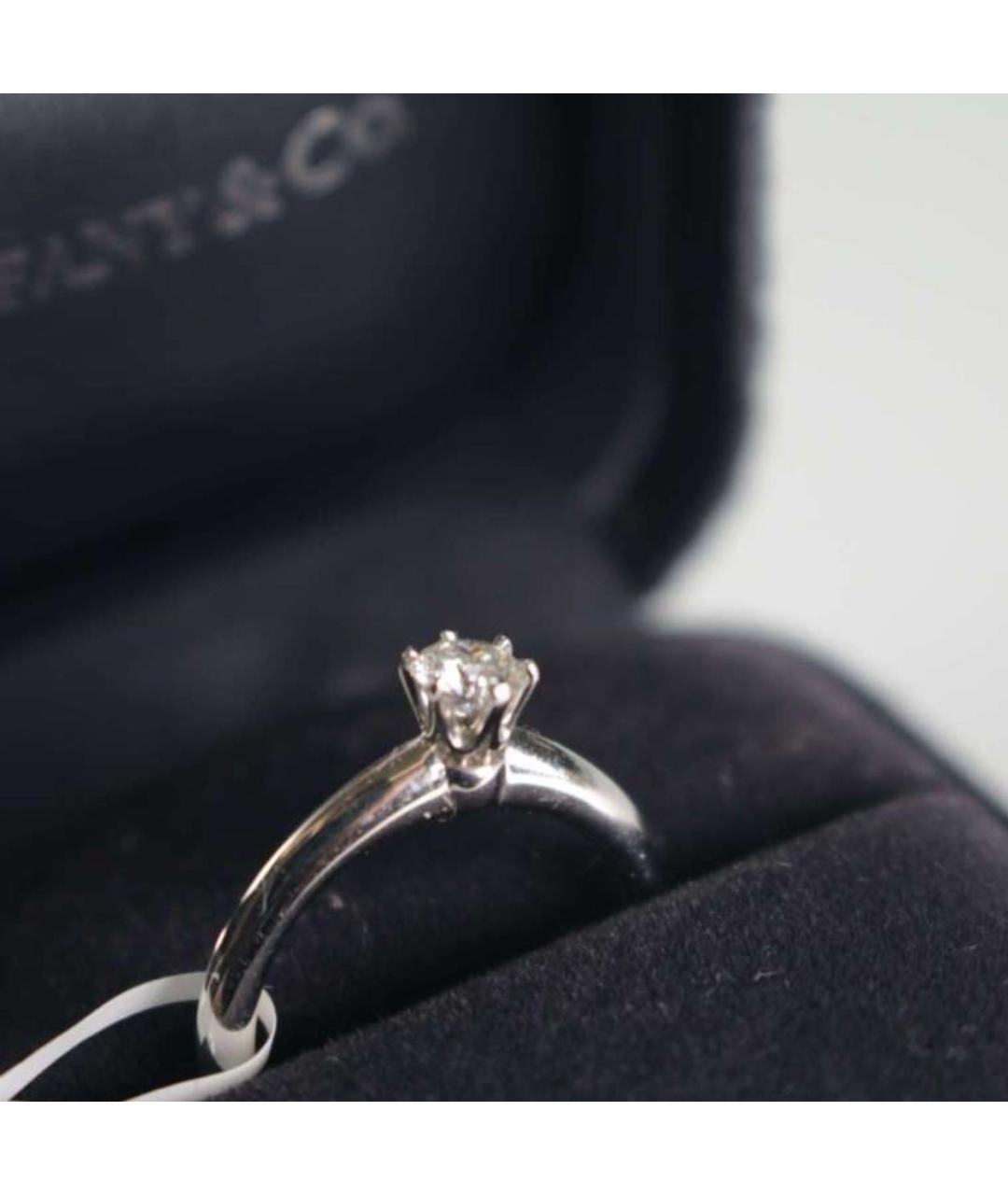 TIFFANY&CO Платиновое кольцо, фото 3