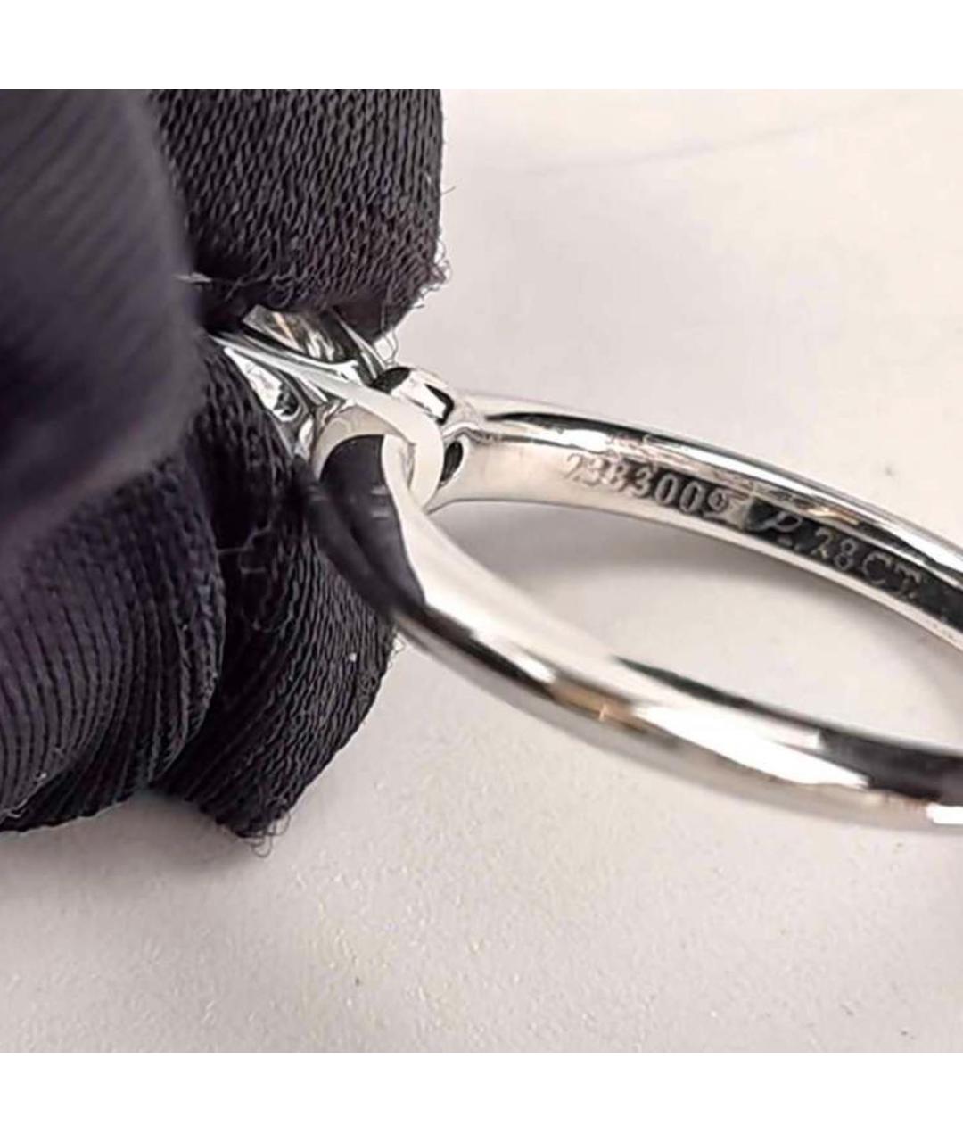 TIFFANY&CO Платиновое кольцо, фото 8