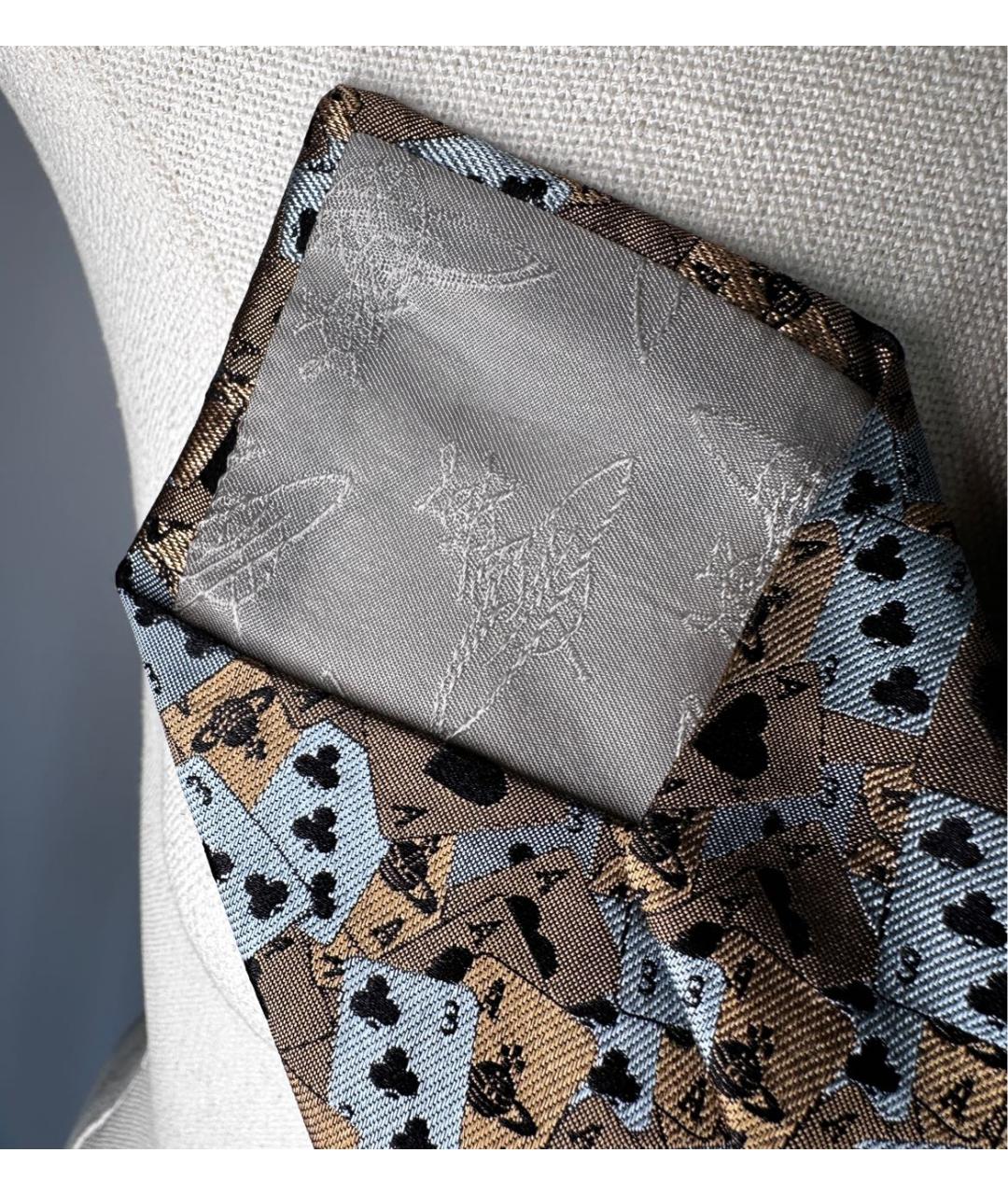 VIVIENNE WESTWOOD Мульти шелковый галстук, фото 6