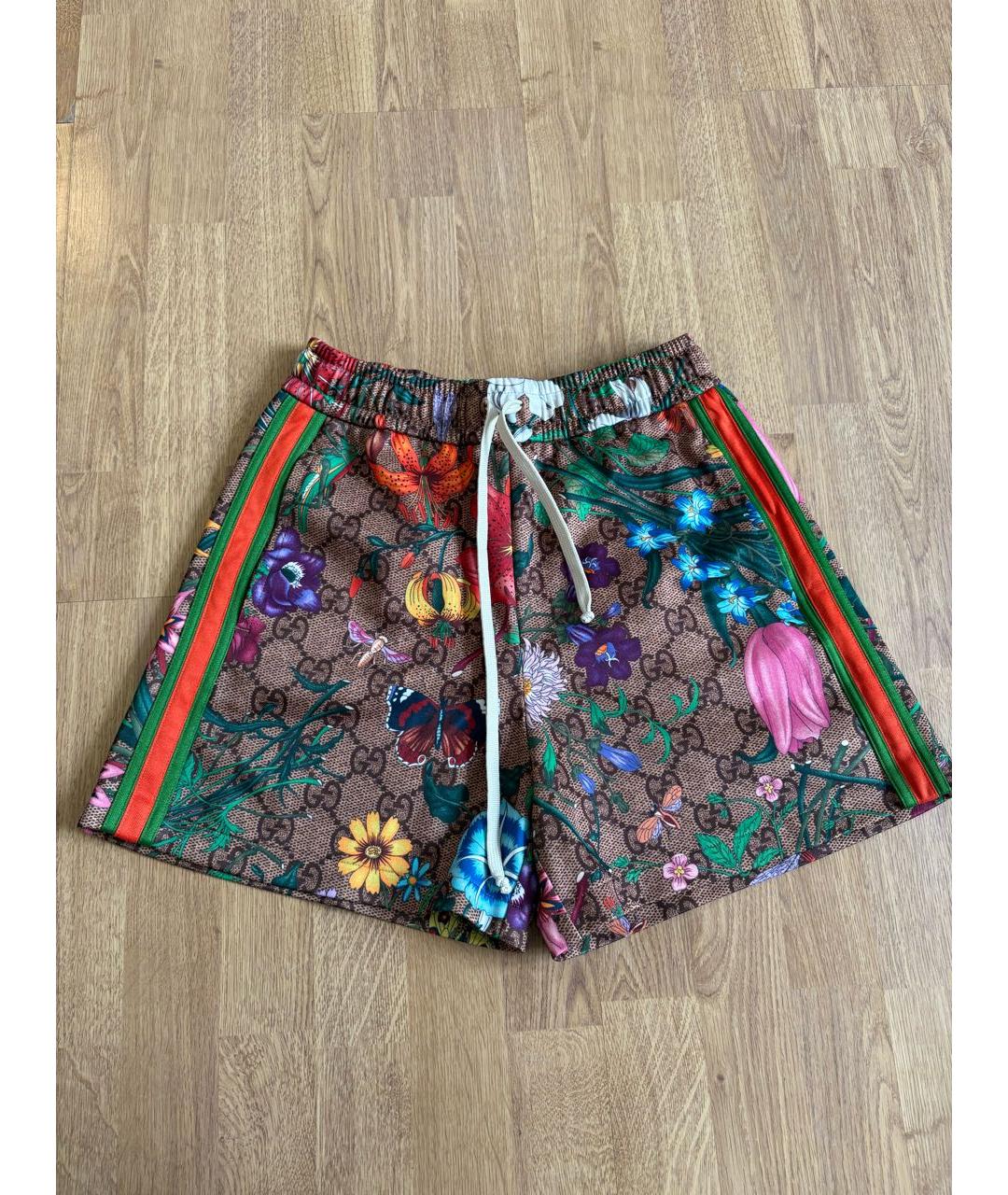 GUCCI Хлопковые шорты, фото 5