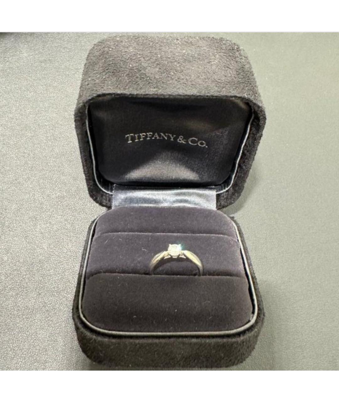 TIFFANY&CO Платиновое кольцо, фото 3