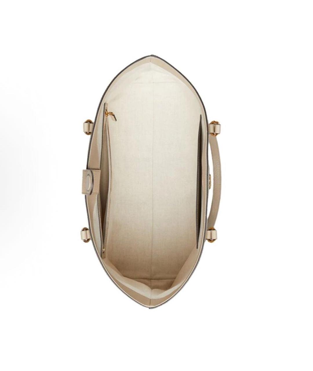 GUCCI Бежевая сумка тоут, фото 3