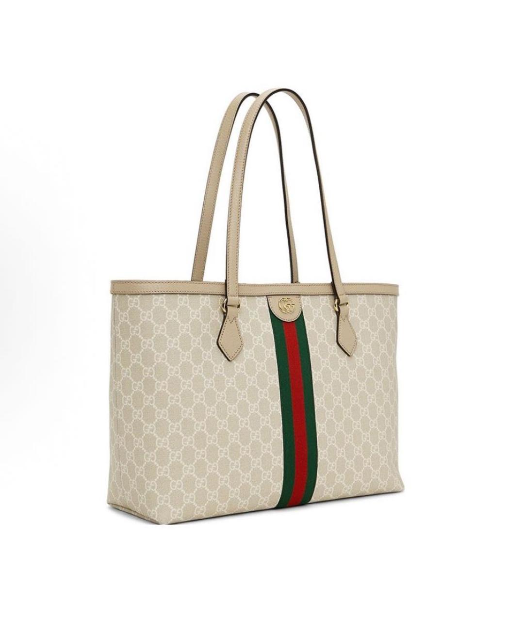 GUCCI Бежевая сумка тоут, фото 2