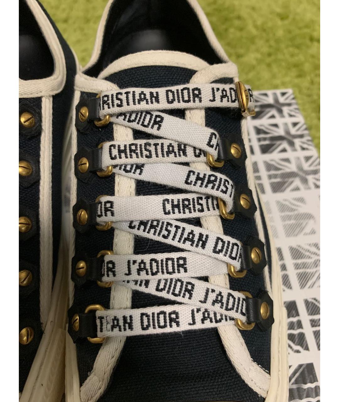 CHRISTIAN DIOR Черные кеды, фото 8