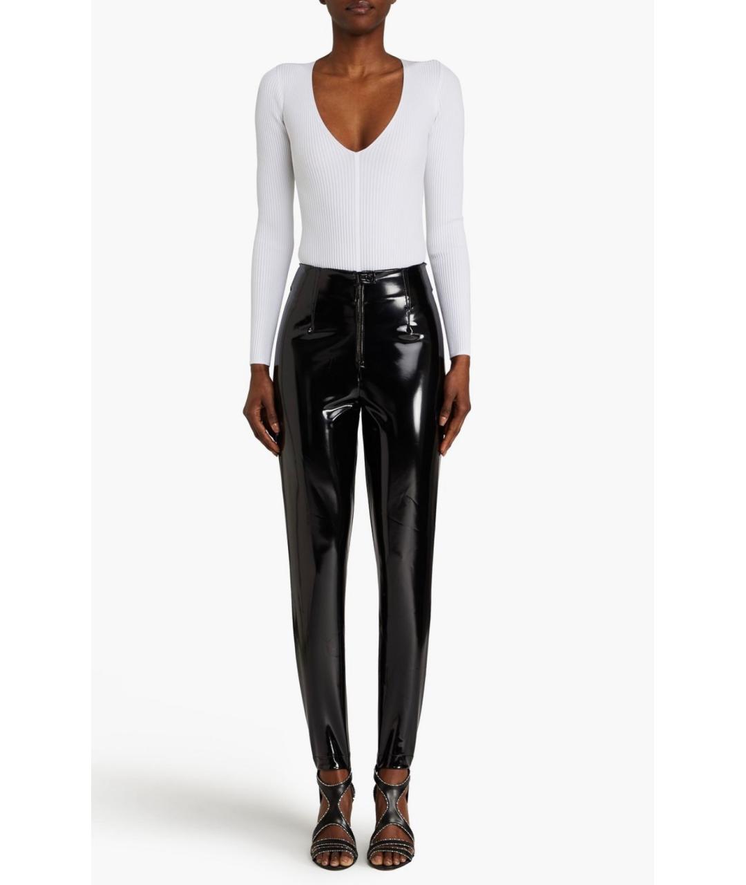 ALAIA Черные леггинсы и велосипедки, фото 6