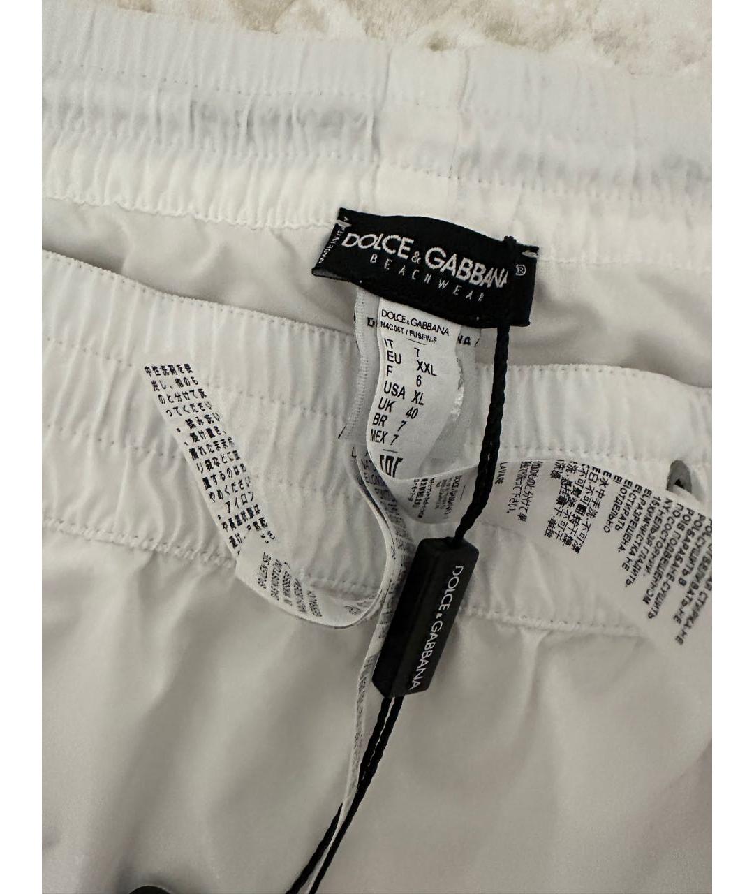 DOLCE&GABBANA Белые шорты, фото 4
