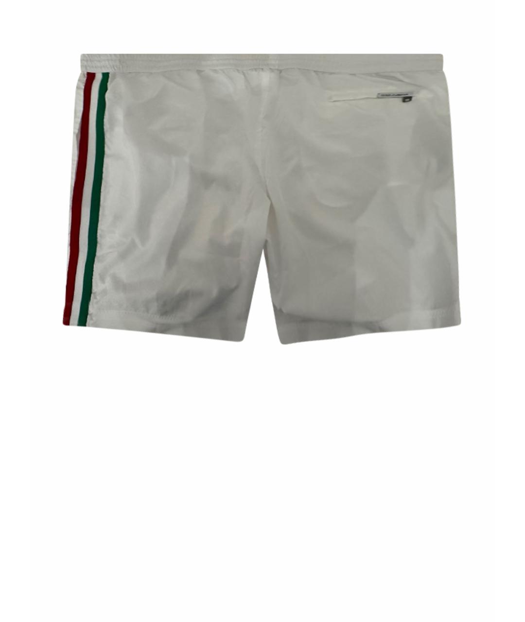 DOLCE&GABBANA Белые шорты, фото 1