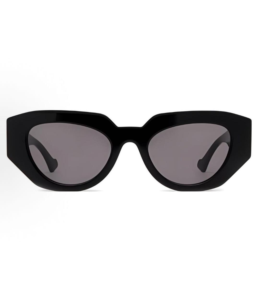 GUCCI Черные пластиковые солнцезащитные очки, фото 2