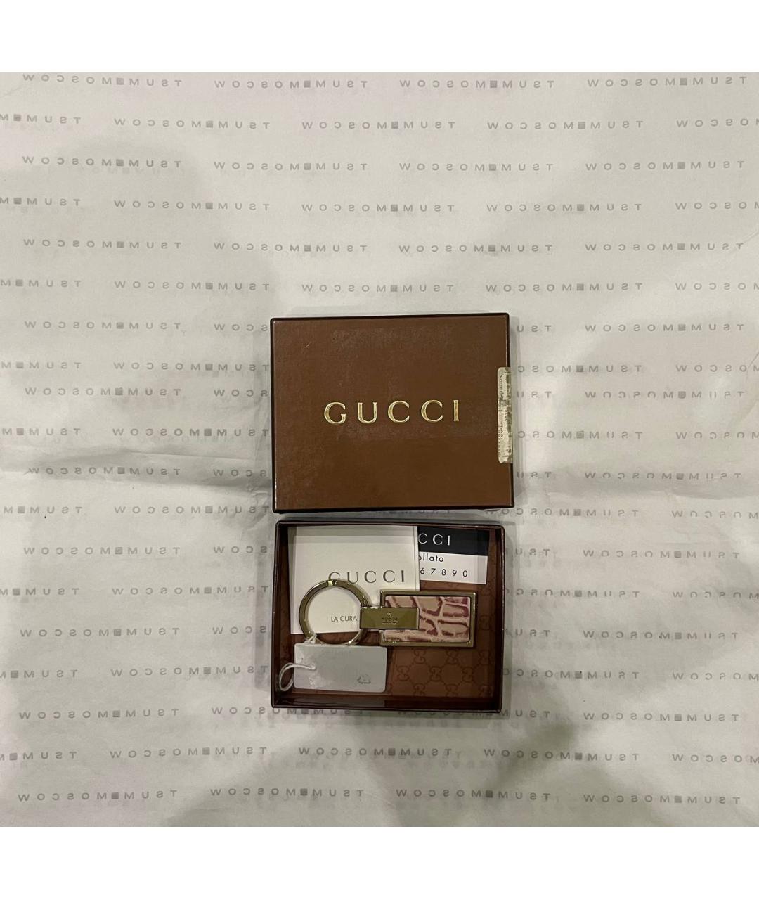 GUCCI Розовый брелок, фото 5