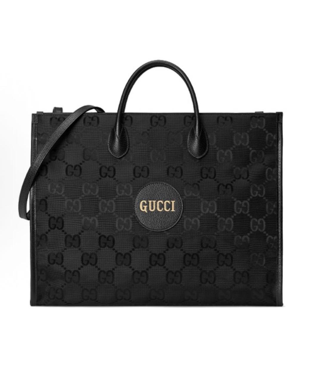 GUCCI Черная сумка тоут, фото 5