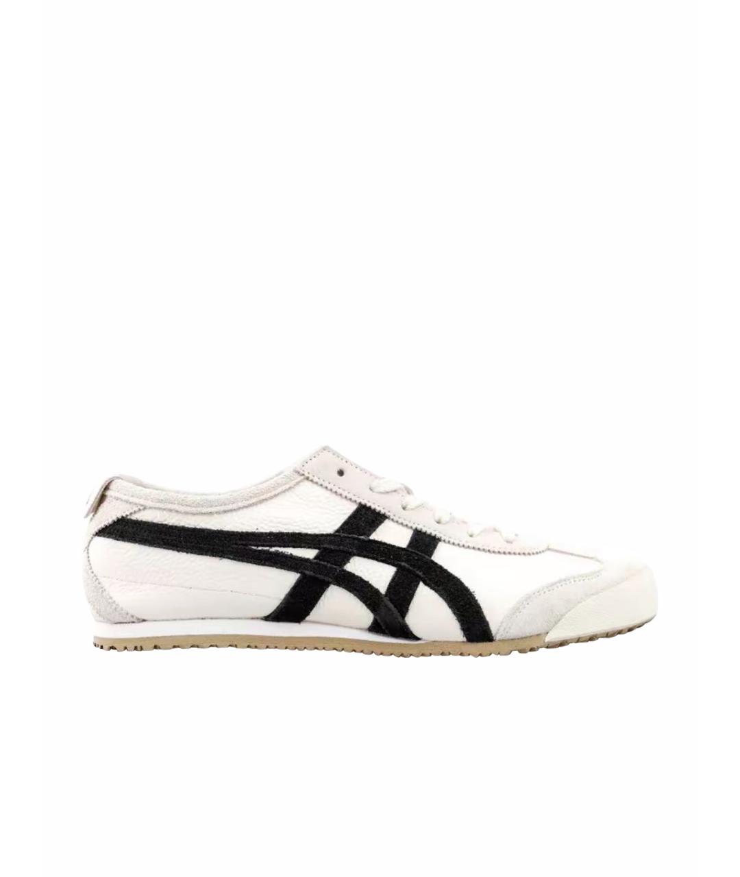 ONITSUKA TIGER Бежевые текстильные кроссовки, фото 1