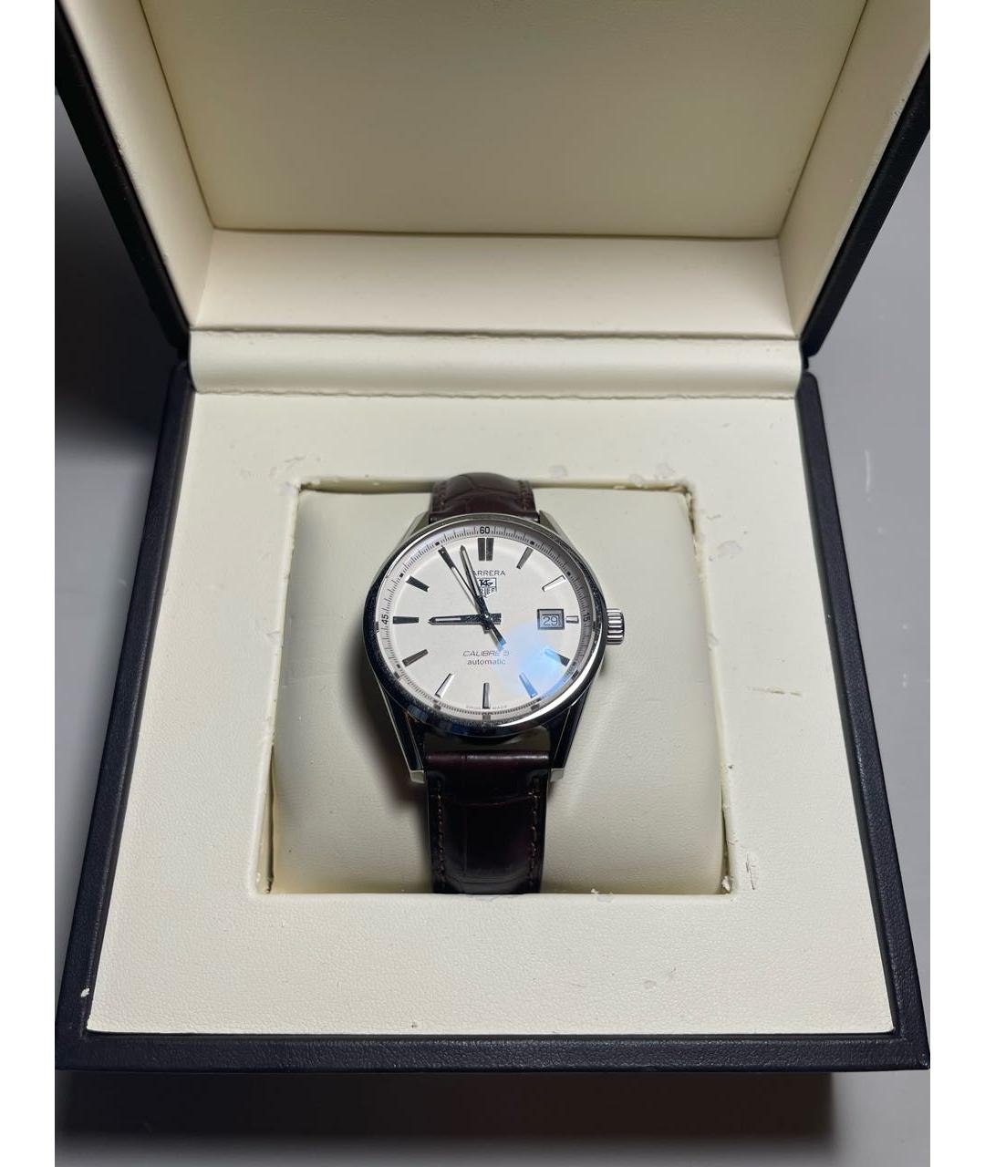 TAG HEUER Коричневые часы, фото 8