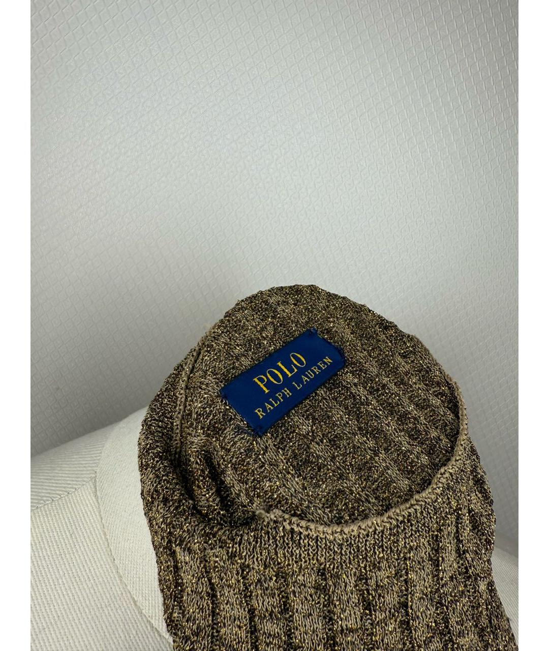 POLO RALPH LAUREN Хаки водолазка, фото 3