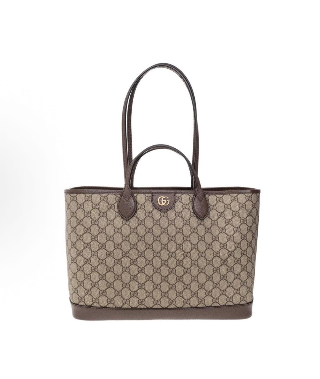 GUCCI Коричневая сумка тоут, фото 5