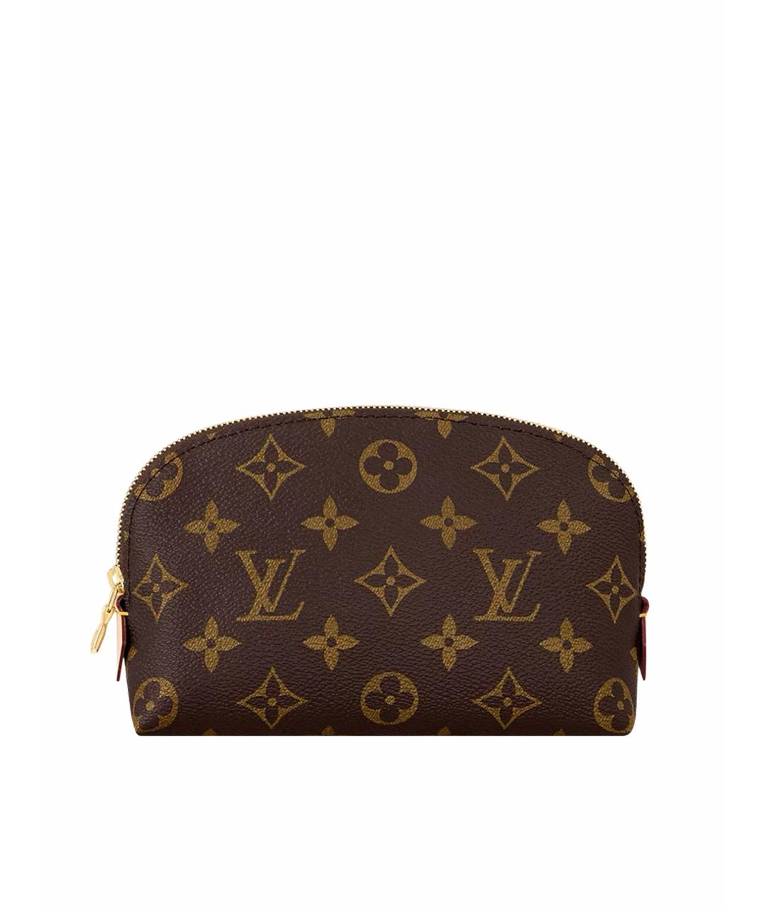 LOUIS VUITTON Коричневая косметичка, фото 1