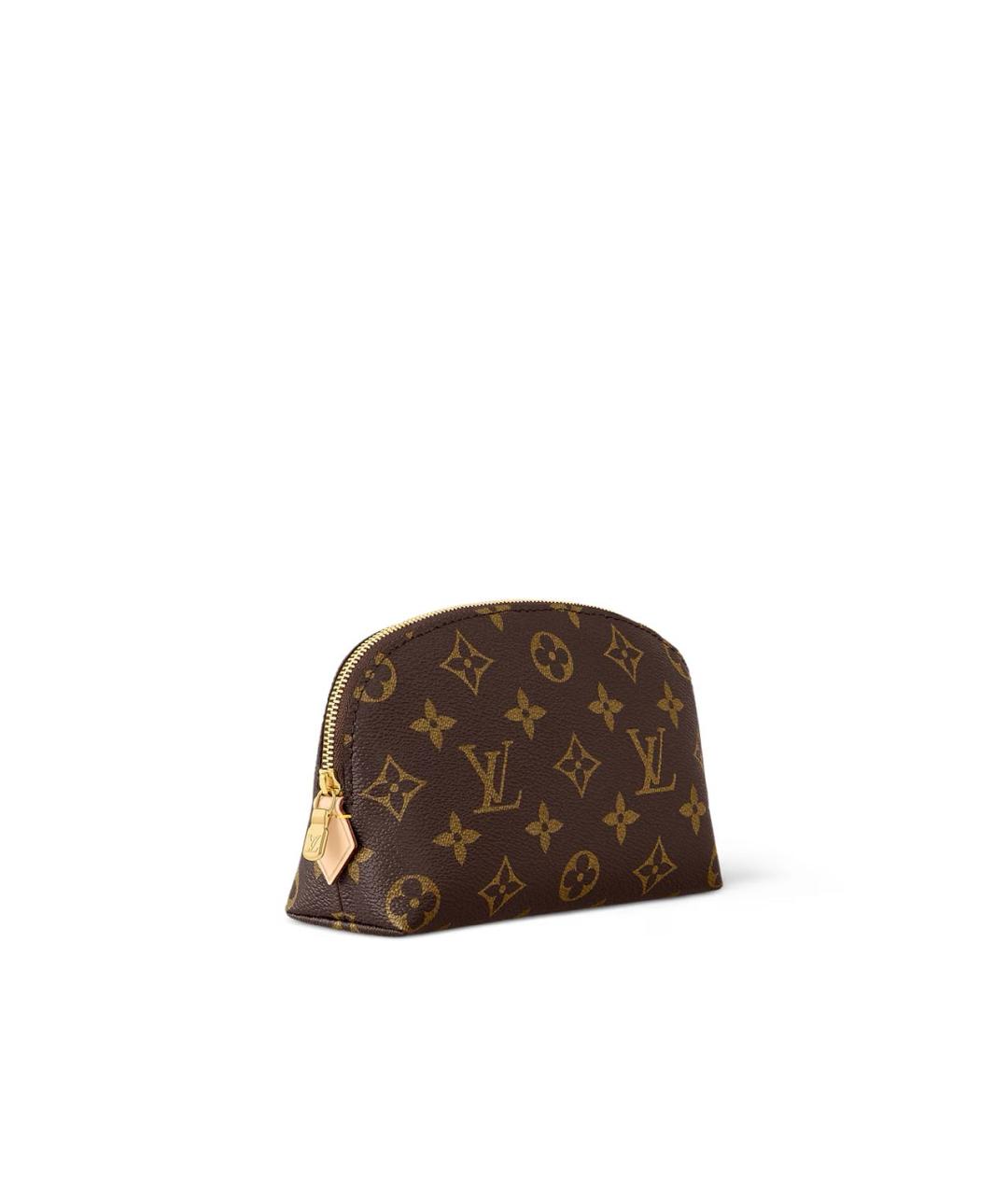 LOUIS VUITTON Коричневая косметичка, фото 2