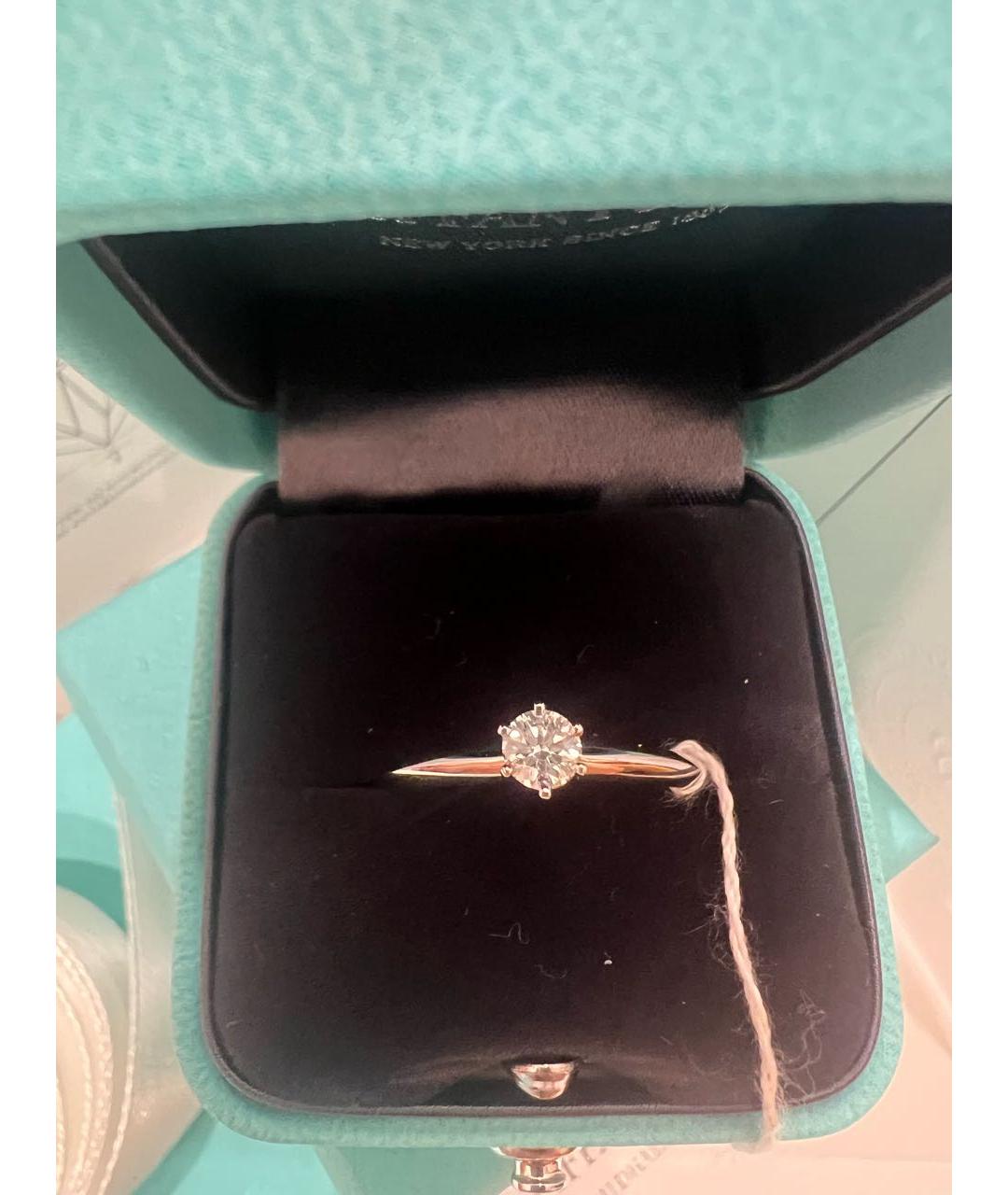 TIFFANY&CO Серебряное платиновое кольцо, фото 2