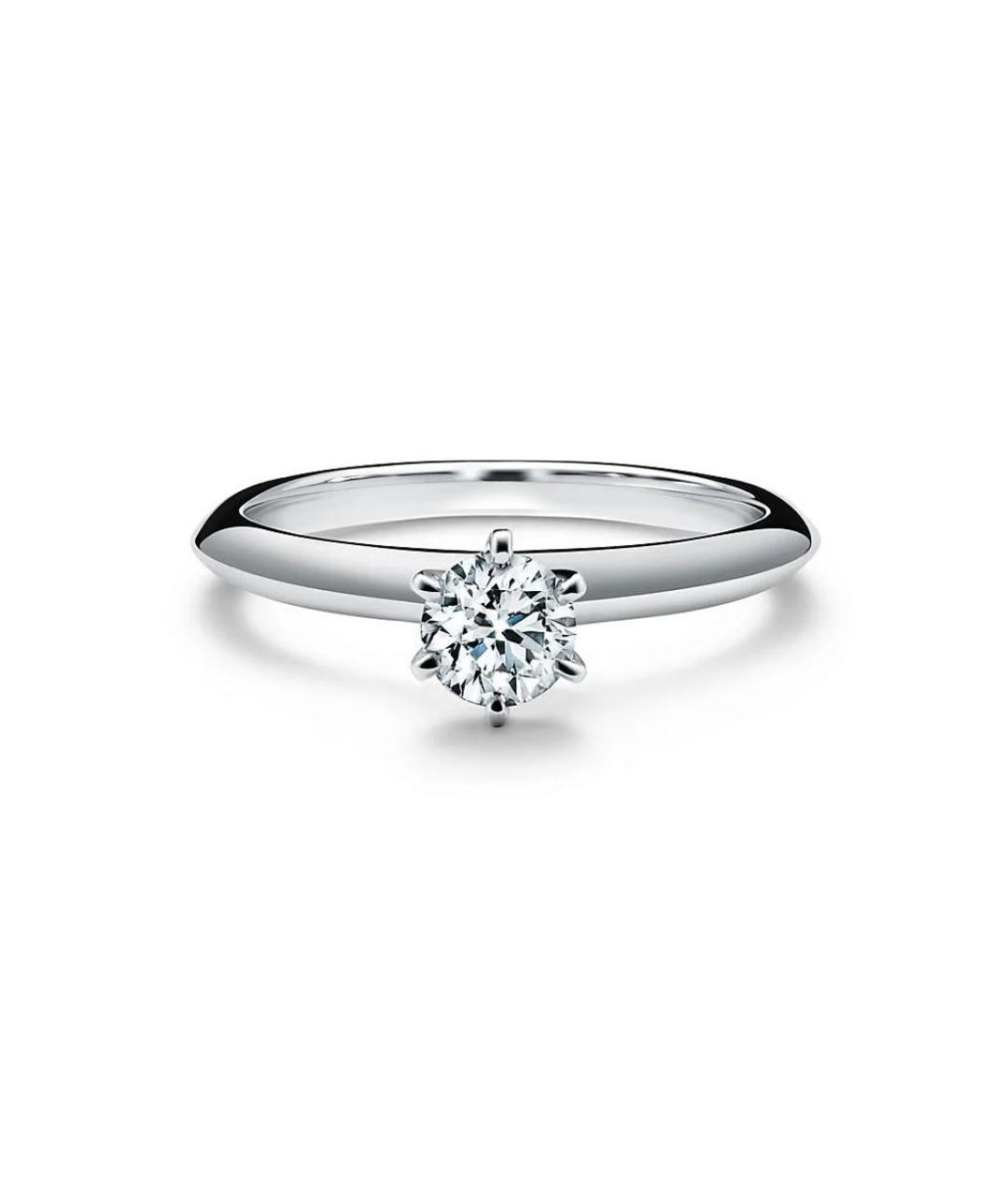 TIFFANY&CO Платиновое кольцо, фото 5