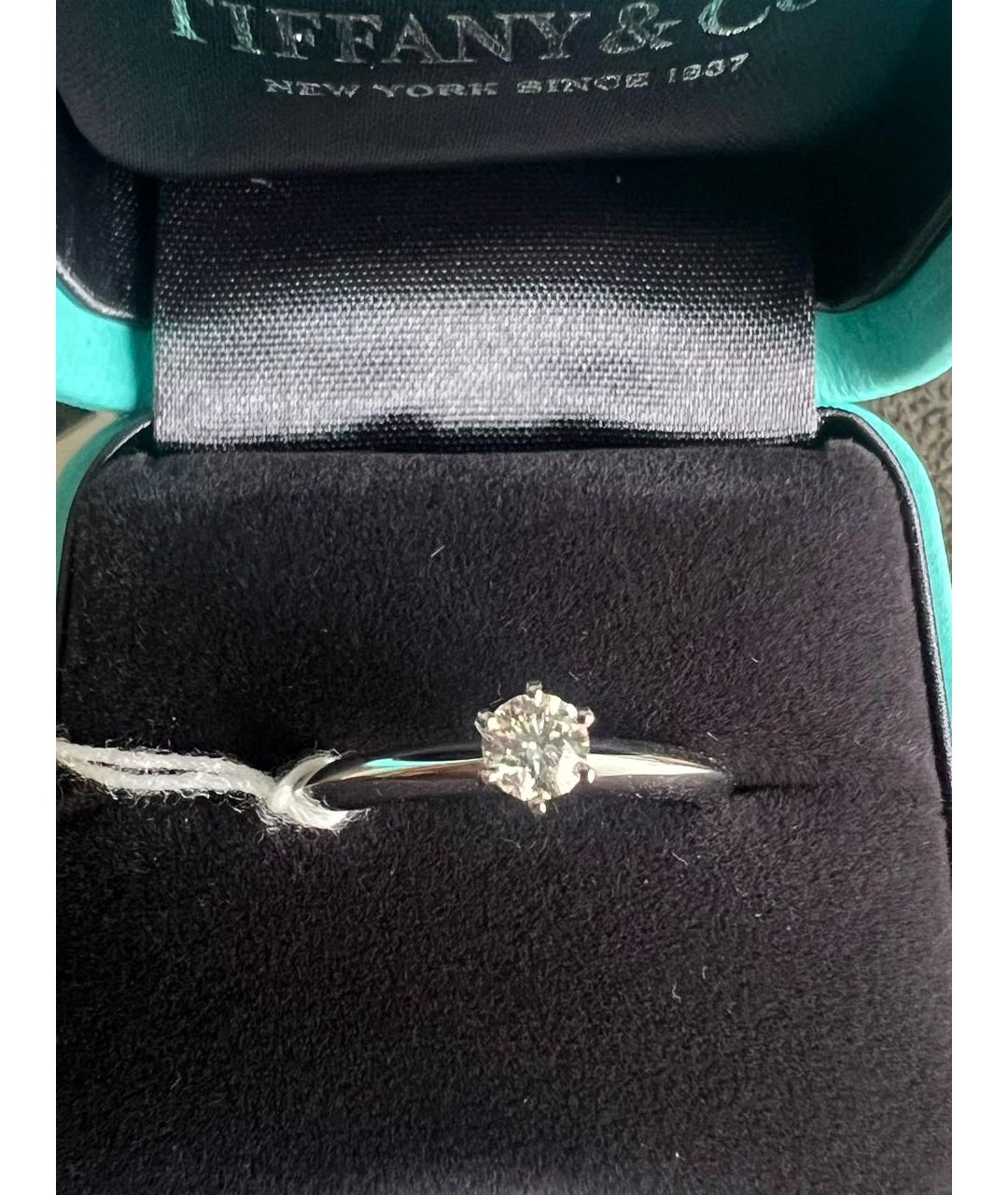 TIFFANY&CO Платиновое кольцо, фото 2