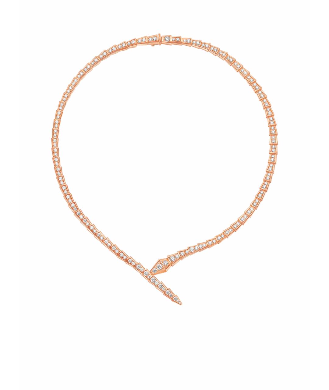 BVLGARI Золотое колье из розового золота, фото 1