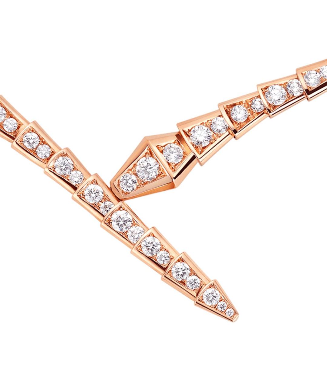 BVLGARI Золотое колье из розового золота, фото 5