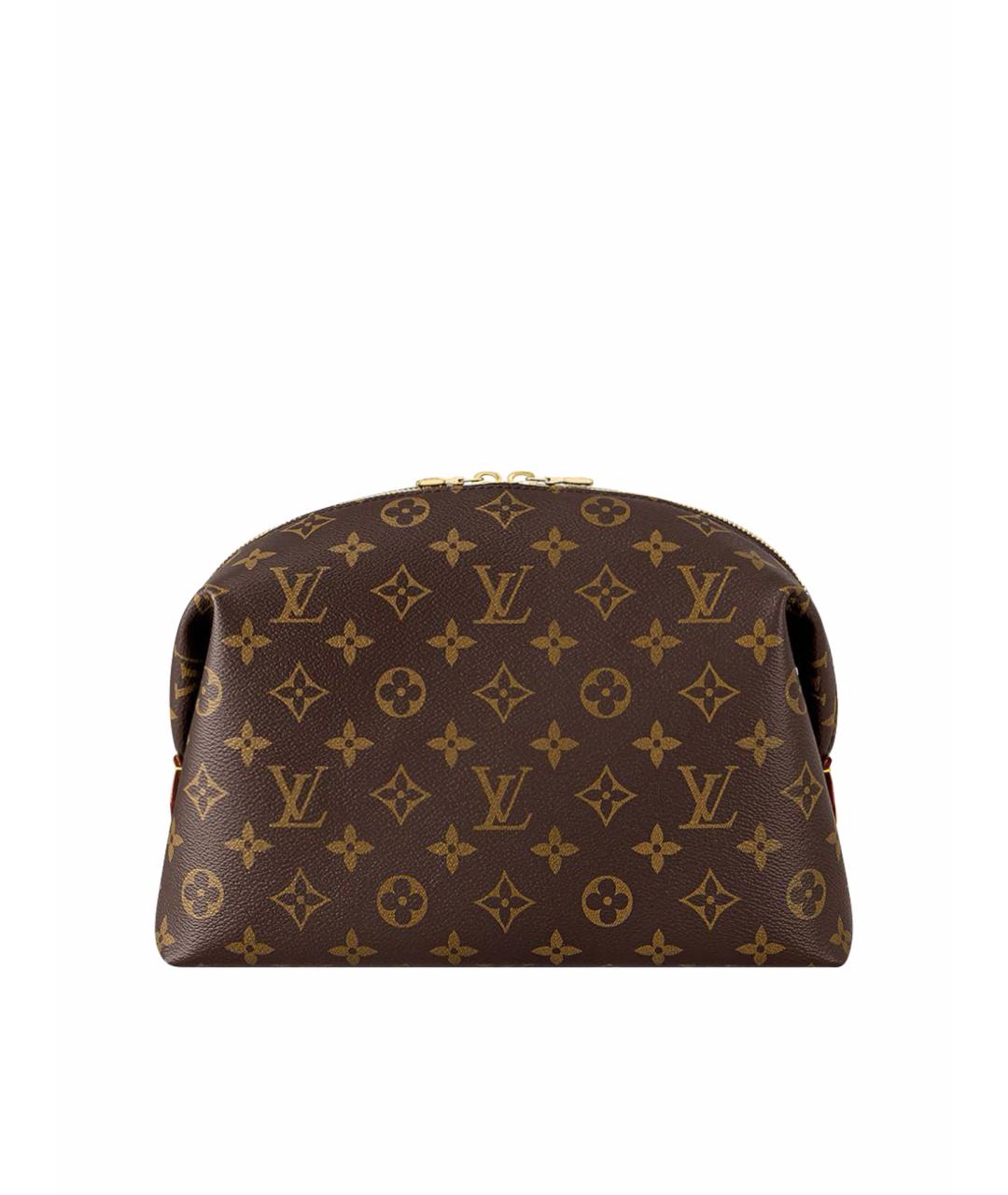 LOUIS VUITTON Коричневая косметичка, фото 1