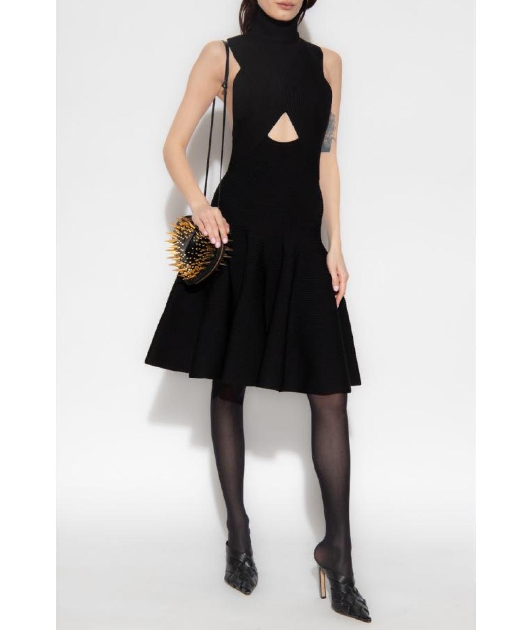 ALAIA Черное коктейльное платье, фото 7