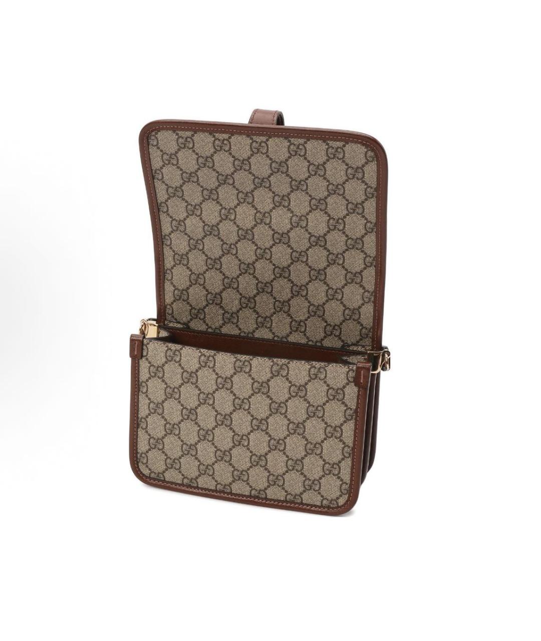 GUCCI Коричневая сумка на плечо, фото 3