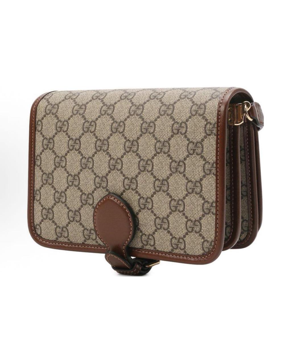 GUCCI Коричневая сумка на плечо, фото 2