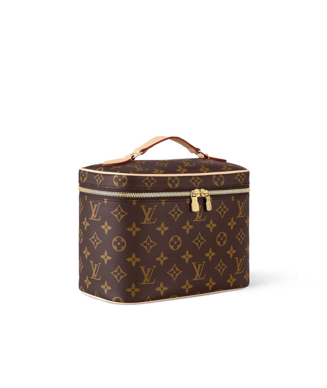 LOUIS VUITTON Коричневая косметичка, фото 3