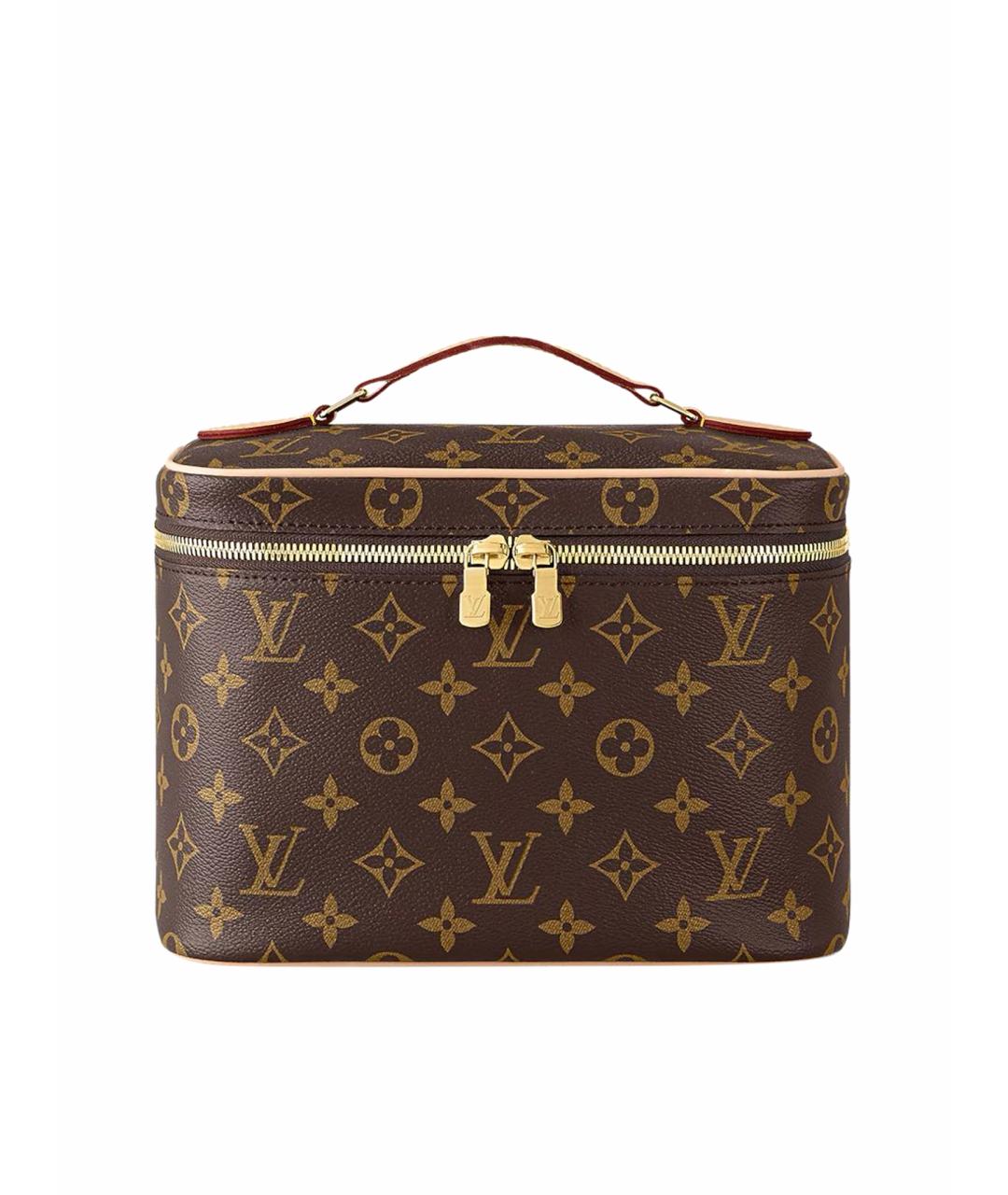 LOUIS VUITTON Коричневая косметичка, фото 1