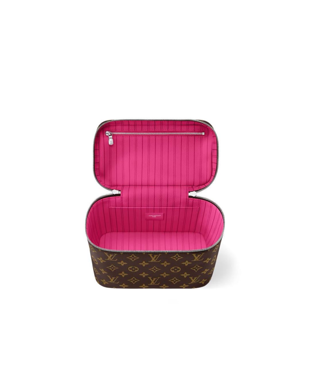 LOUIS VUITTON Коричневая косметичка, фото 2
