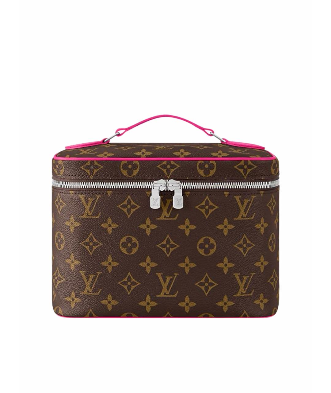 LOUIS VUITTON Коричневая косметичка, фото 1