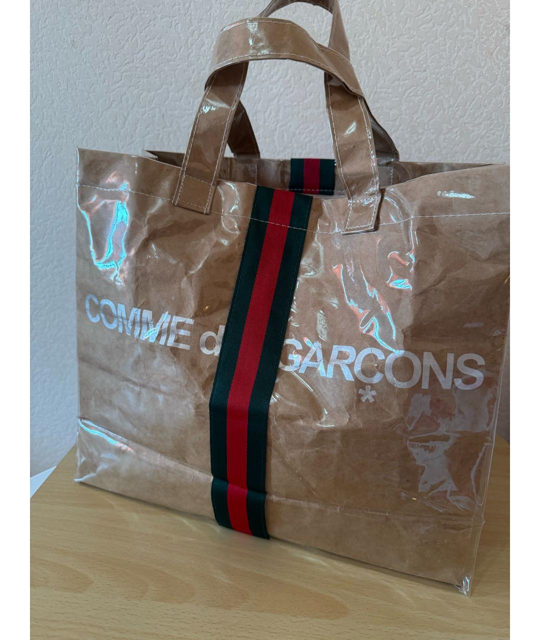 GUCCI Бежевая сумка тоут, фото 2